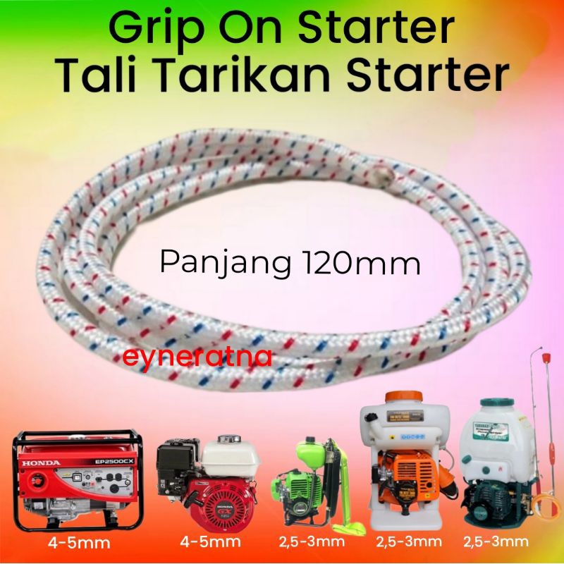 Jual Tali Engkol Tali Selah Selahan Tali Tarikan Stater Starter Mesin