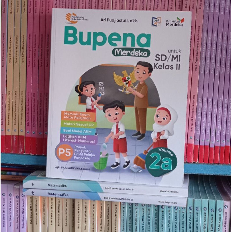 Jual BUKU BUPENA UNTUK KELAS 2 SD MI JILID 2A KURIKULUM MERDEKA