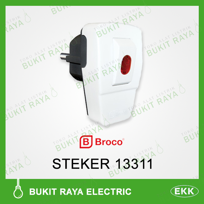 Jual Broco 13311 Steker Saklar Lampu Plug Switch With Indicator