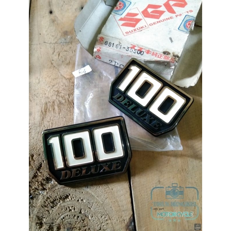 Jual Emblem Logo Sayap Leigshiel Leigshield Suzuki RC100 RC 100