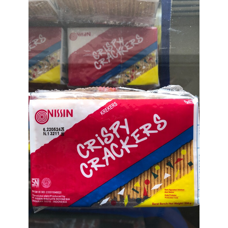 Jual Nissin Crispy Crackers Gr Shopee Indonesia