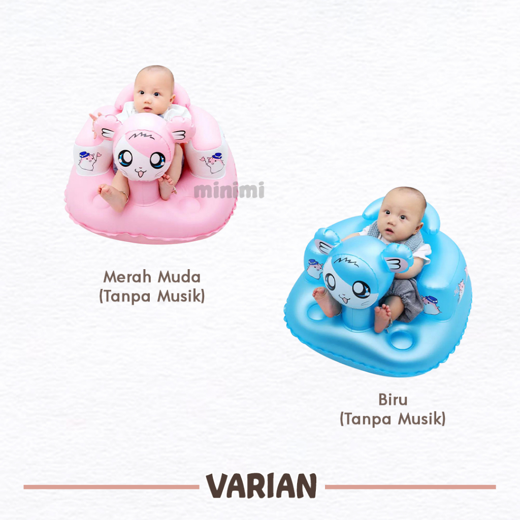 Jual Minimi Sofa Tiup Kursi Pompa Bayi Kursi Makan Bayi Belajar Duduk