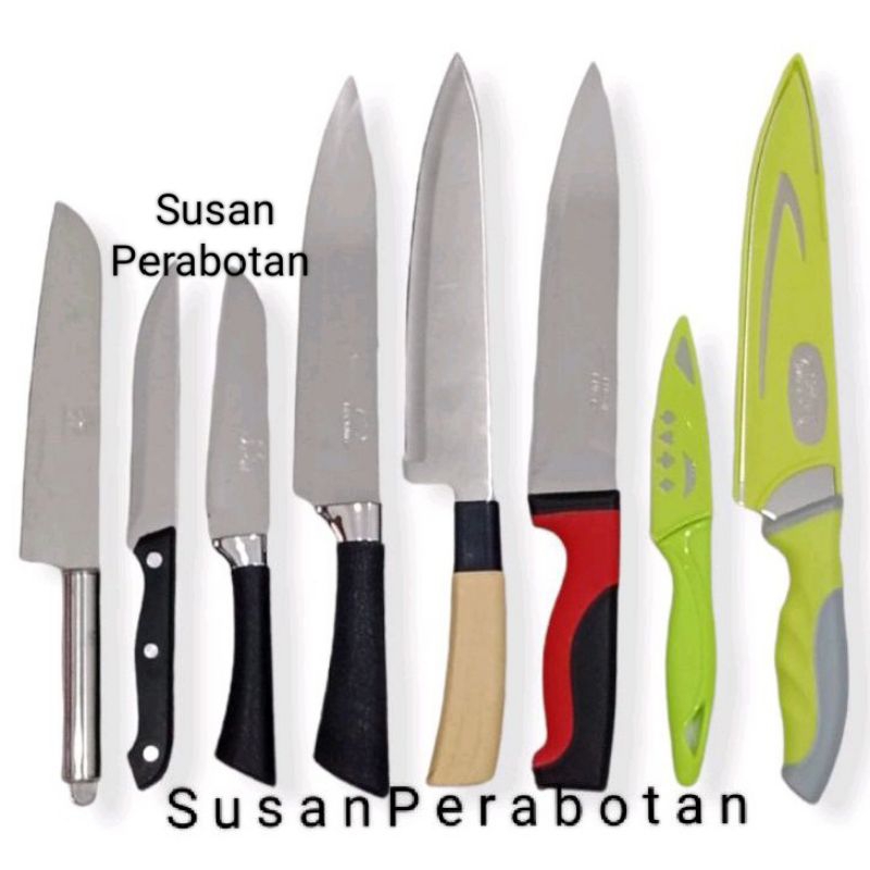 Jual SusanPerabotan Pisau Dapur Tajam 21 Varian Pisau Daging Pisau