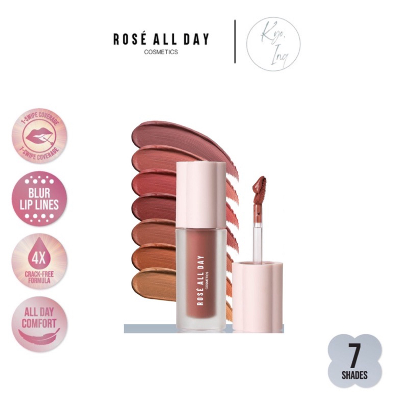 Jual Rose All Day Lip Mousse Records Shopee Indonesia