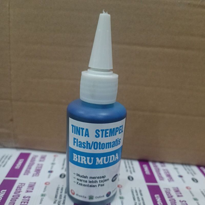 Jual Tinta Stempel Warna Flash Ml All Variant Warna Best Quality