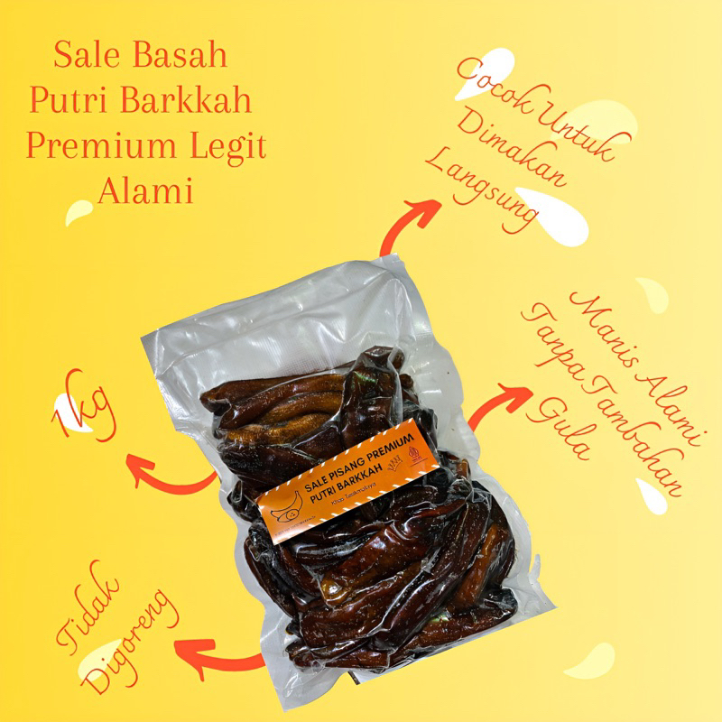 Jual SALE BASAH 1 KG MANIS LEGIT PISANG AMBON Shopee Indonesia