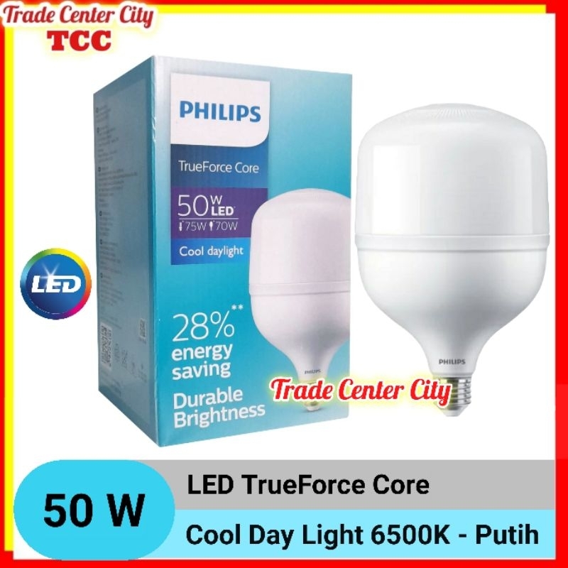 Jual Philips Lampu Led Trueforce Core Watt Bulb Cahaya Putih Tipe