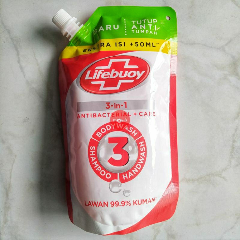 Jual Lifebuoy Bodywash Handwash Shampoo Refill 450ml Sabun Mandi Cuci