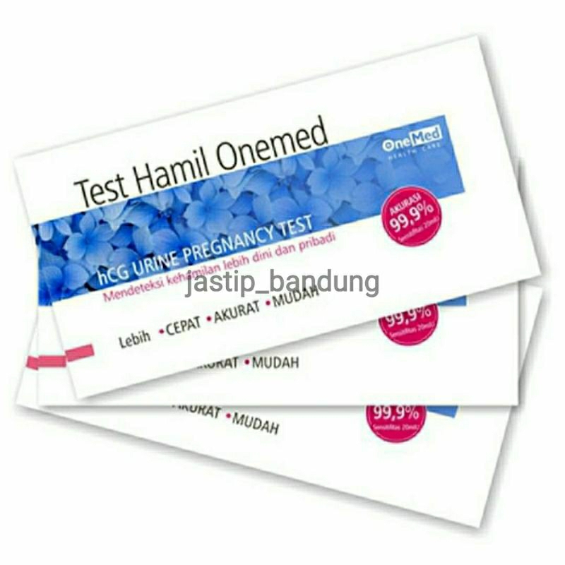 Jual Tespek Tes Kehamilan Tes Hamil Instan Onemed Strips Test Pack