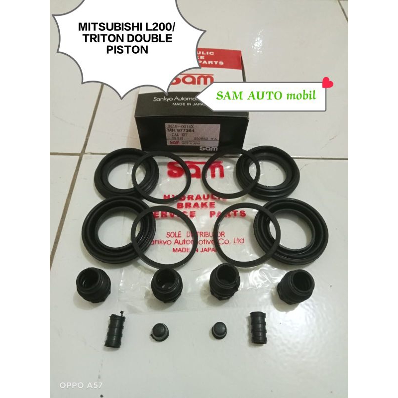 Jual CALIPER KIT SEAL REM CAKRAM DEPAN MITSUBISHI TRITON L200 DOUBLE