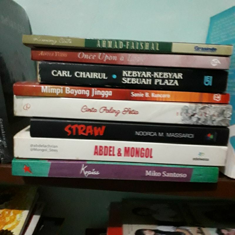 Jual Novel Penulis Indonesia Tere Liye Andrea Hirata Penulis Lainnya