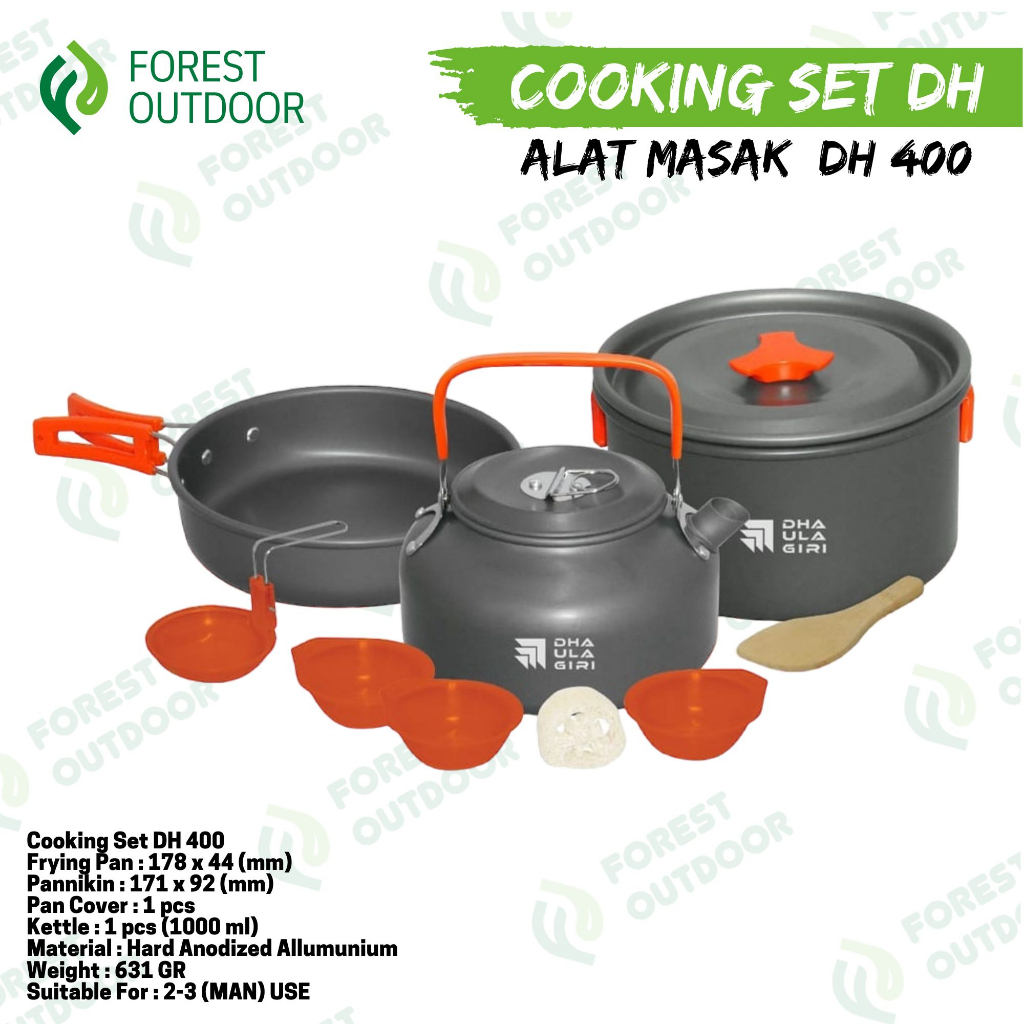 Jual Cooking Set Dhaulagiri Dh 100 Dh 200 Dh 300 Dh 400 Dh 500