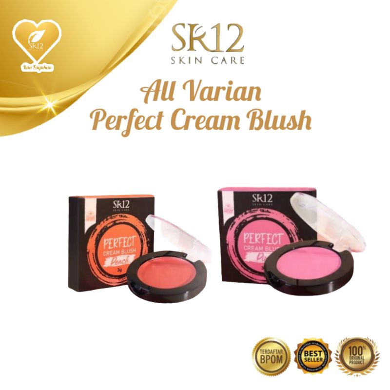 Jual Perfect Cream Blush Sr Perona Wajah Shopee Indonesia