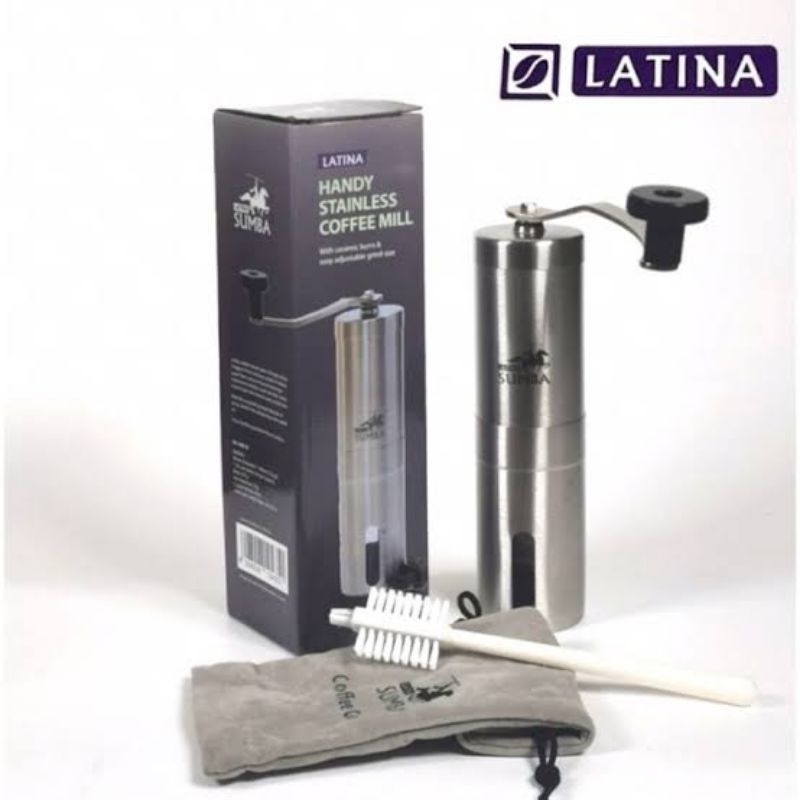 Jual GRINDER MANUAL LATINA SUMBA HAND COFFEE GRINDER PENGGILING KOPI