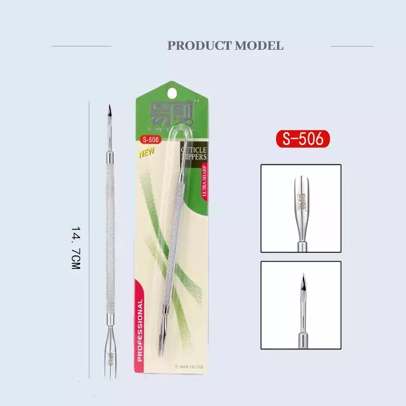 Jual Cuticle Pusher Yi Jian S Ujung Runcing Premium Quality