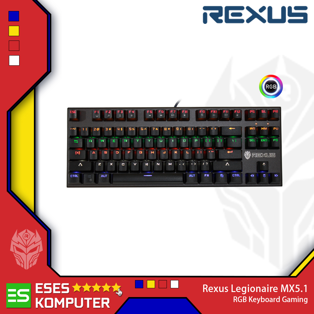 Jual Keyboard Rexus Legionare Mx Rgb Keyboard Gaming Mechanical