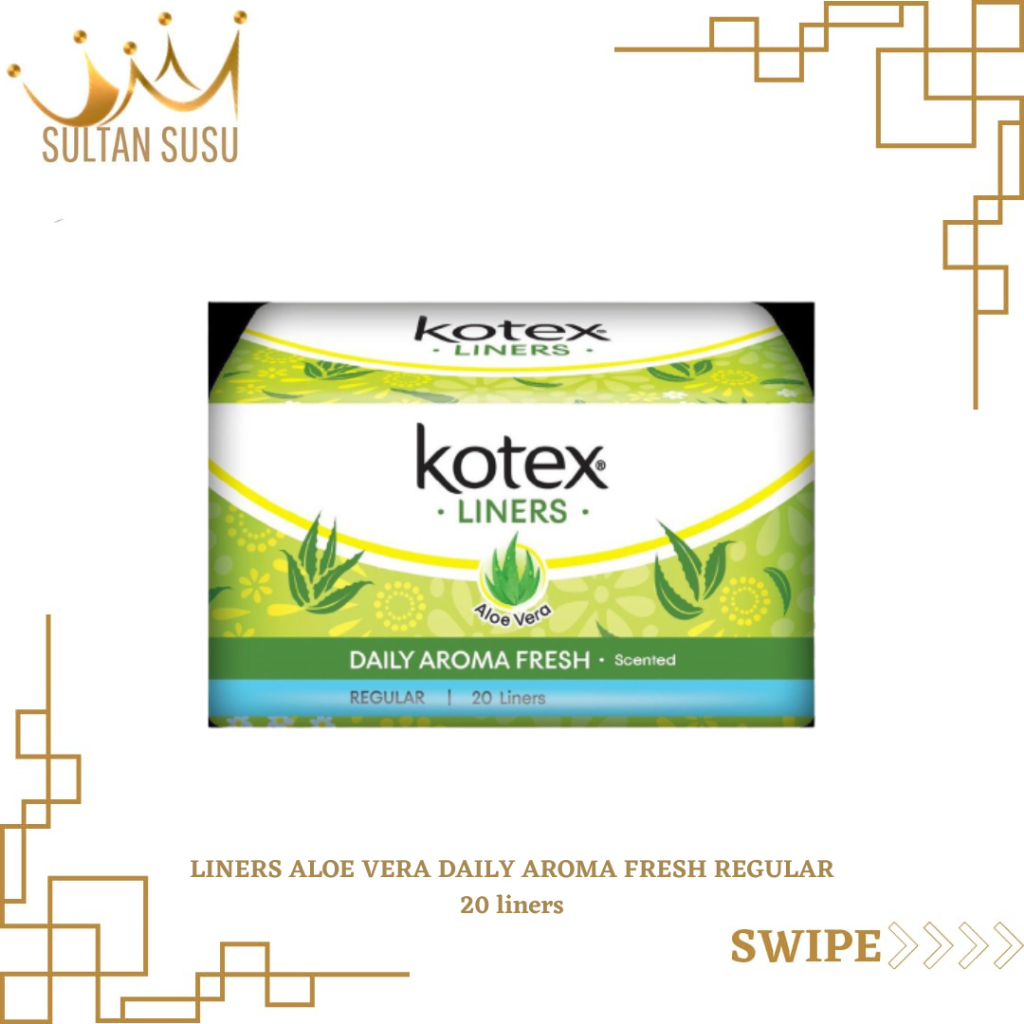 Jual Kotex Panty Liners Daun Sirih Dan Aloevera Sultan Susu Shopee