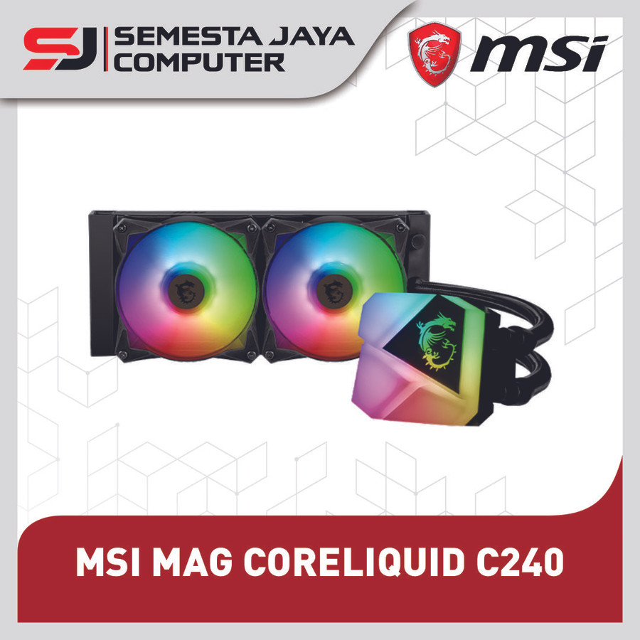 Jual Msi Mag Coreliquid C Argb All In One Liquid Cooling Mm