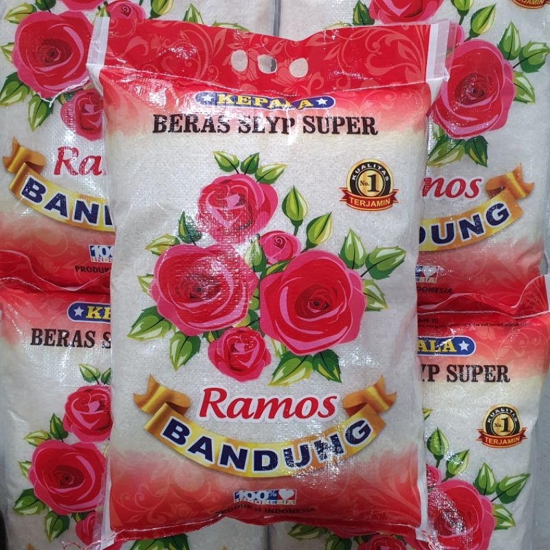 Jual Beras Kepala Slyp Ramos Bandung Super Kg Original Asli Shopee