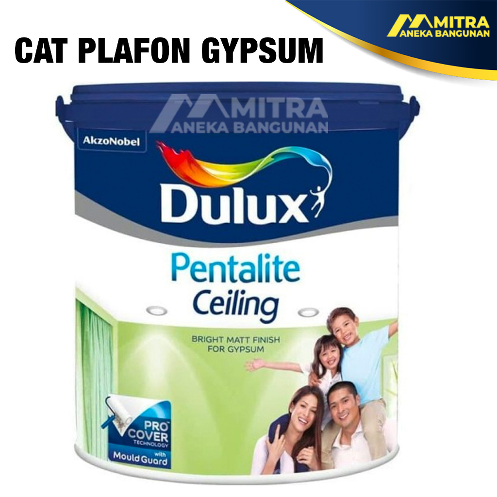 Jual DULUX PENTALITE CEILING 25 KG 1 PAIL CAT PLAFON GYPSUM PUTIH