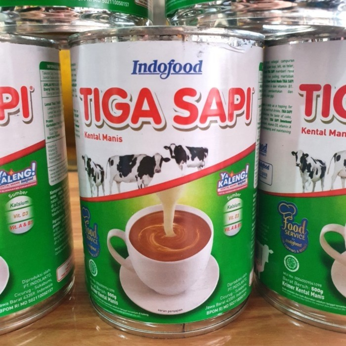 Jual Tiga Sapi Susu Krimer Kental Manis Kaleng Gr Shopee Indonesia