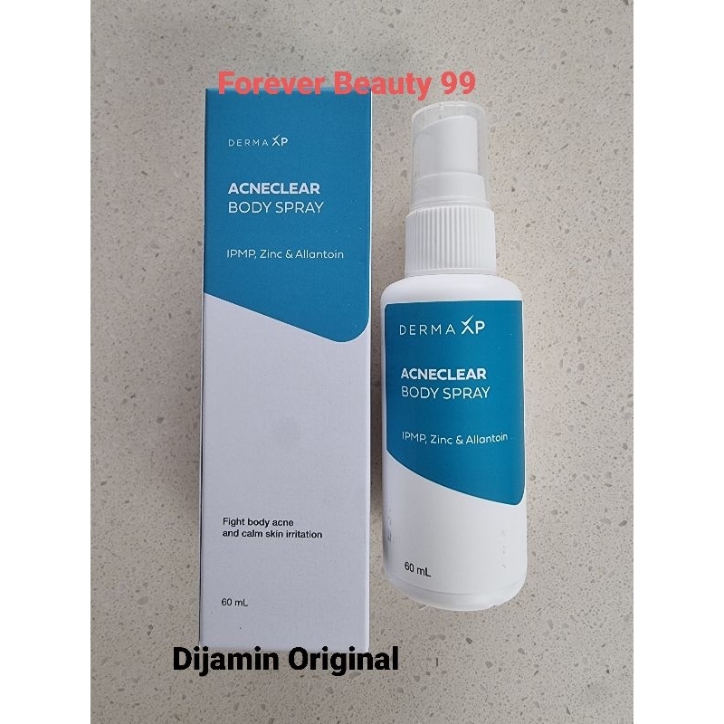 Jual Derma XP Acne Care Body Spray Acne Clear Obat Anti Jerawat Badan