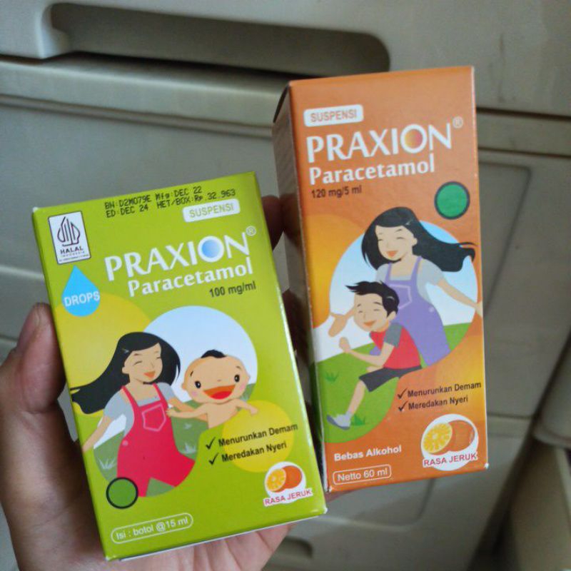 Jual Praxion Paracetamol Drop Drops Ml Sirup Ml Suspensi Rasa Jeruk