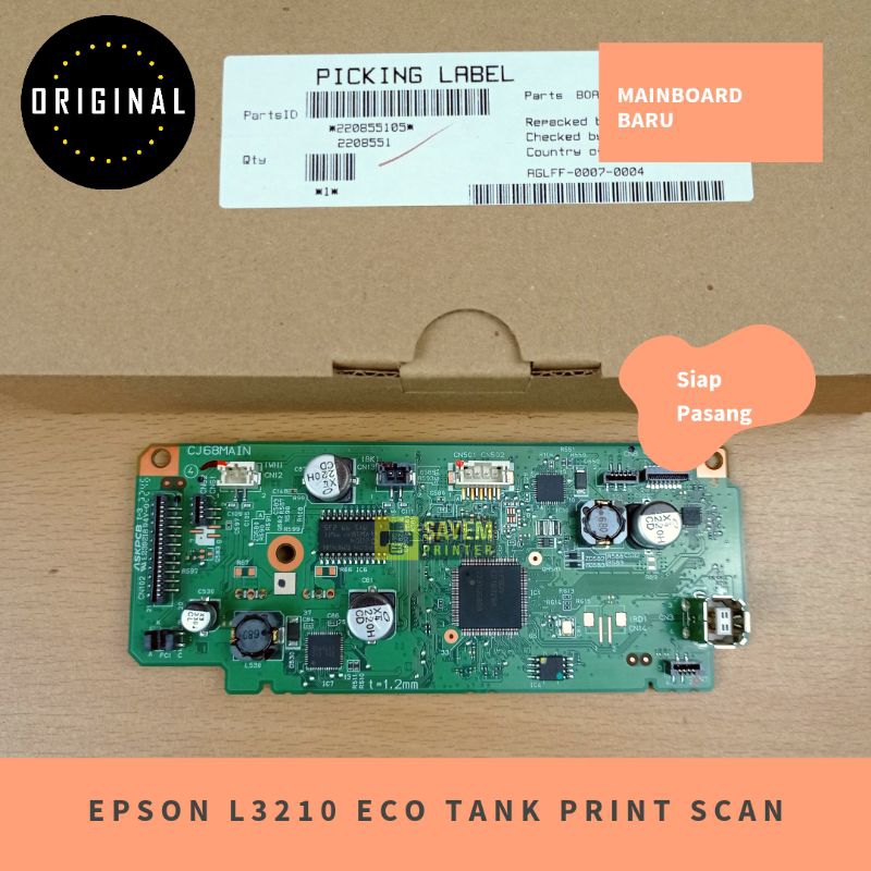 Jual Board Motherboard Mainboard Epson L3210 Original Shopee Indonesia