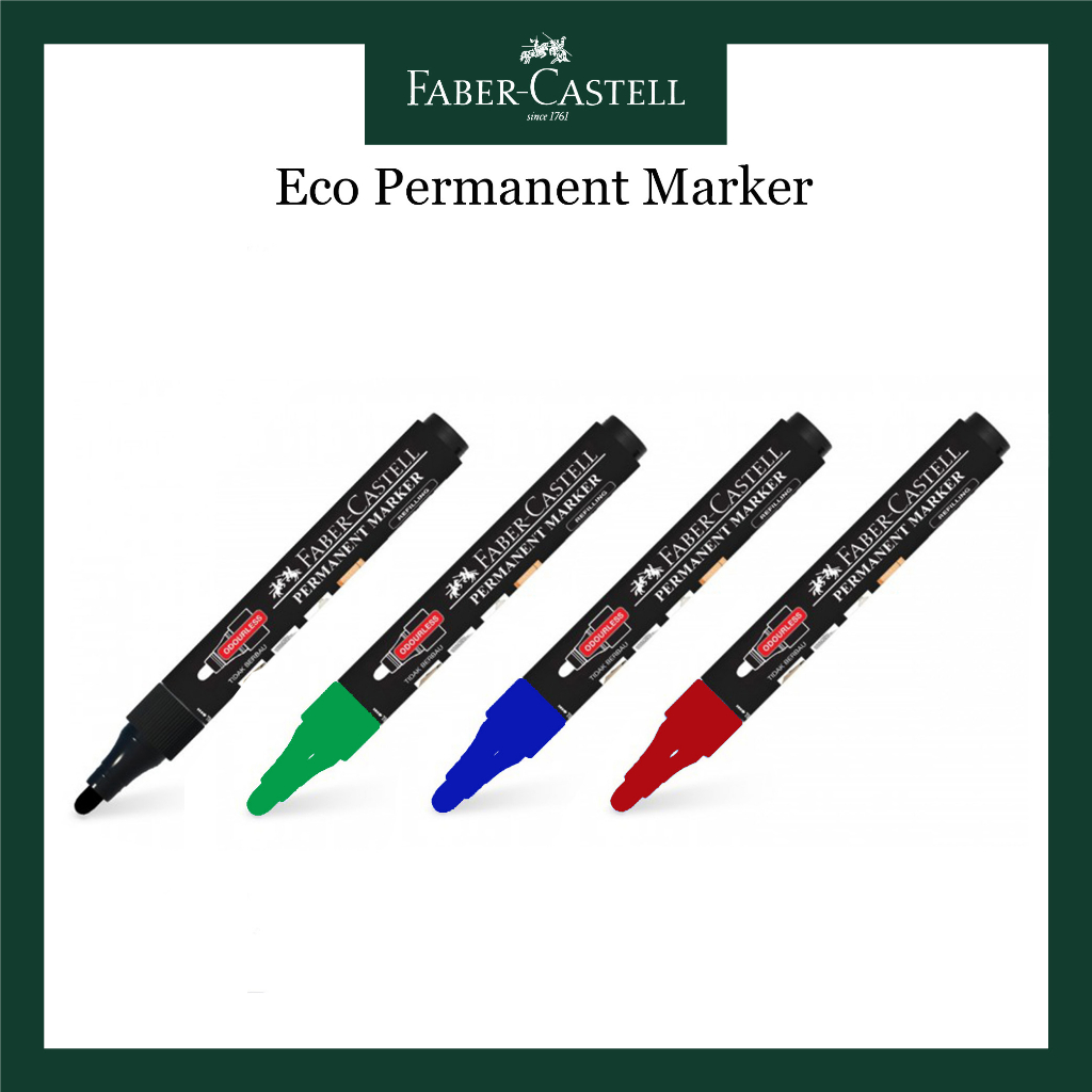 Jual Spidol Permanen Faber Castell Permanent Marker Faber Castell