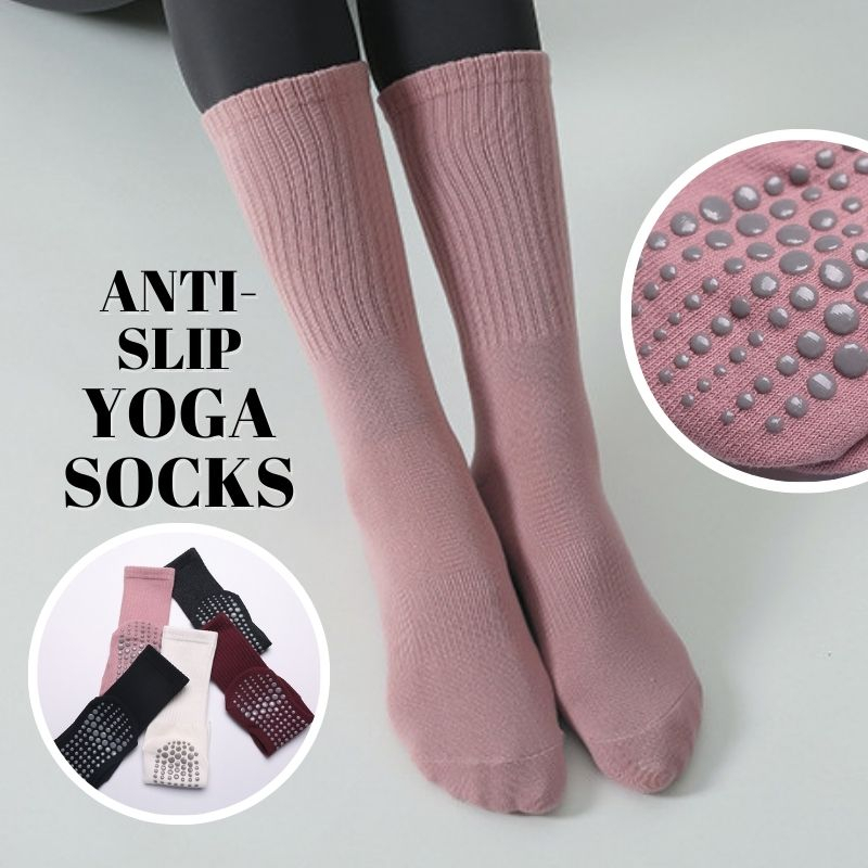 Jual Ys Kaos Kaki Yoga Socks Kaos Kaki Olahraga Wanita Panjang Tinggi