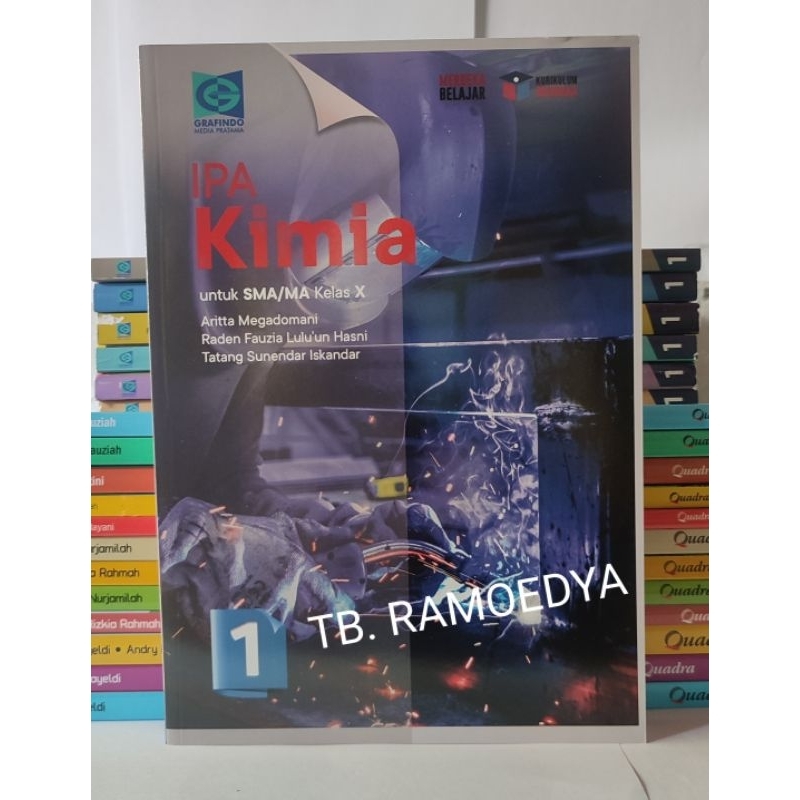 Jual Buku IPA Kimia SMA MA Kelas X Kurikulum Merdeka Grafindo Shopee