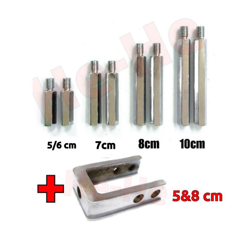 Jual Peninggi Shock Depan Belakang Crf 3cm 4 Cm 5cm 6cm 7cm 8cm 10cm