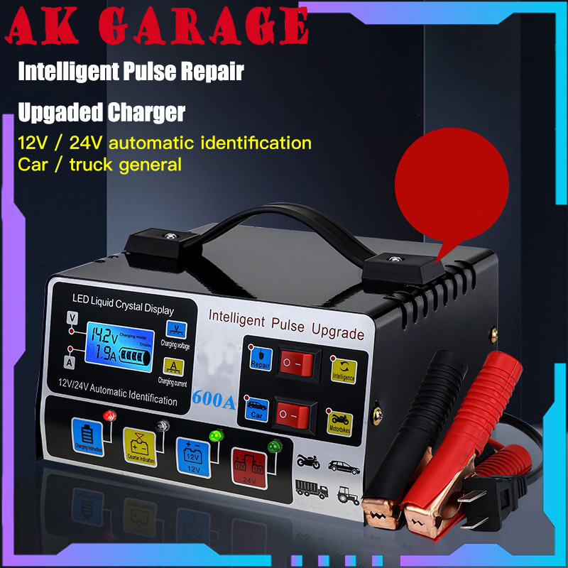 Jual Pengisi Daya Perbaikan Aki Mobil 600W 12v 24v 6 180Ah Charger