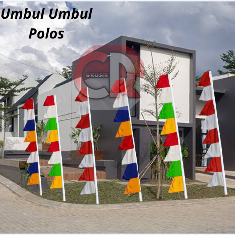 Jual Bendera Umbul Umbul Polos Warna Warni Shopee Indonesia