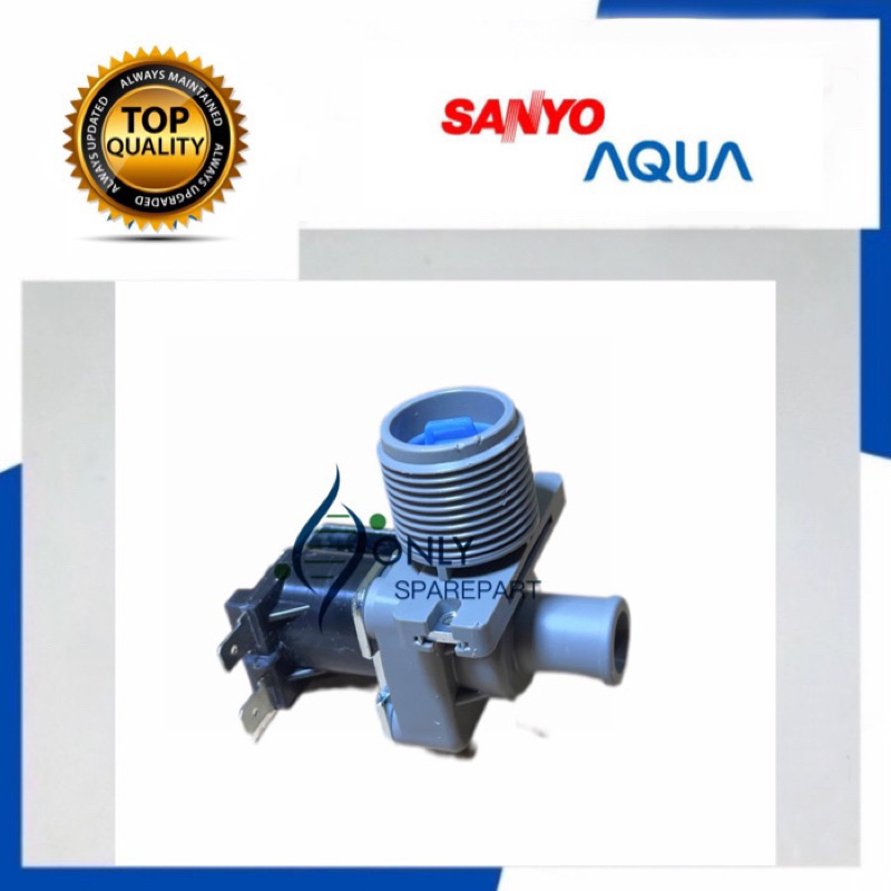 Jual SELENOID WATER INLET MESIN CUCI SANYO AQUA 1 TABUNG TOP LOADING