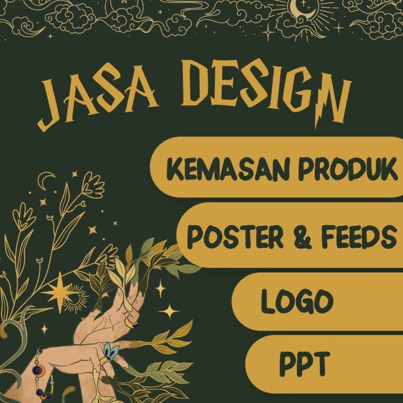 Jual Jasa Design Logo Kemasan Produk Poster Feeds Logo Ppt Feeds