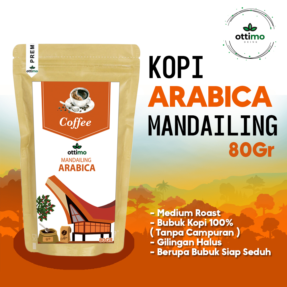 Jual Kopi Bubuk Arabica Mandailing Murni Asli Gr Shopee Indonesia