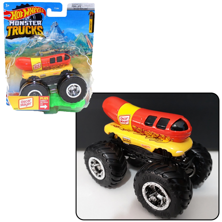 Jual Hotwheels Monster Trucks Truck Oscar Mayer Hot Wheels Original