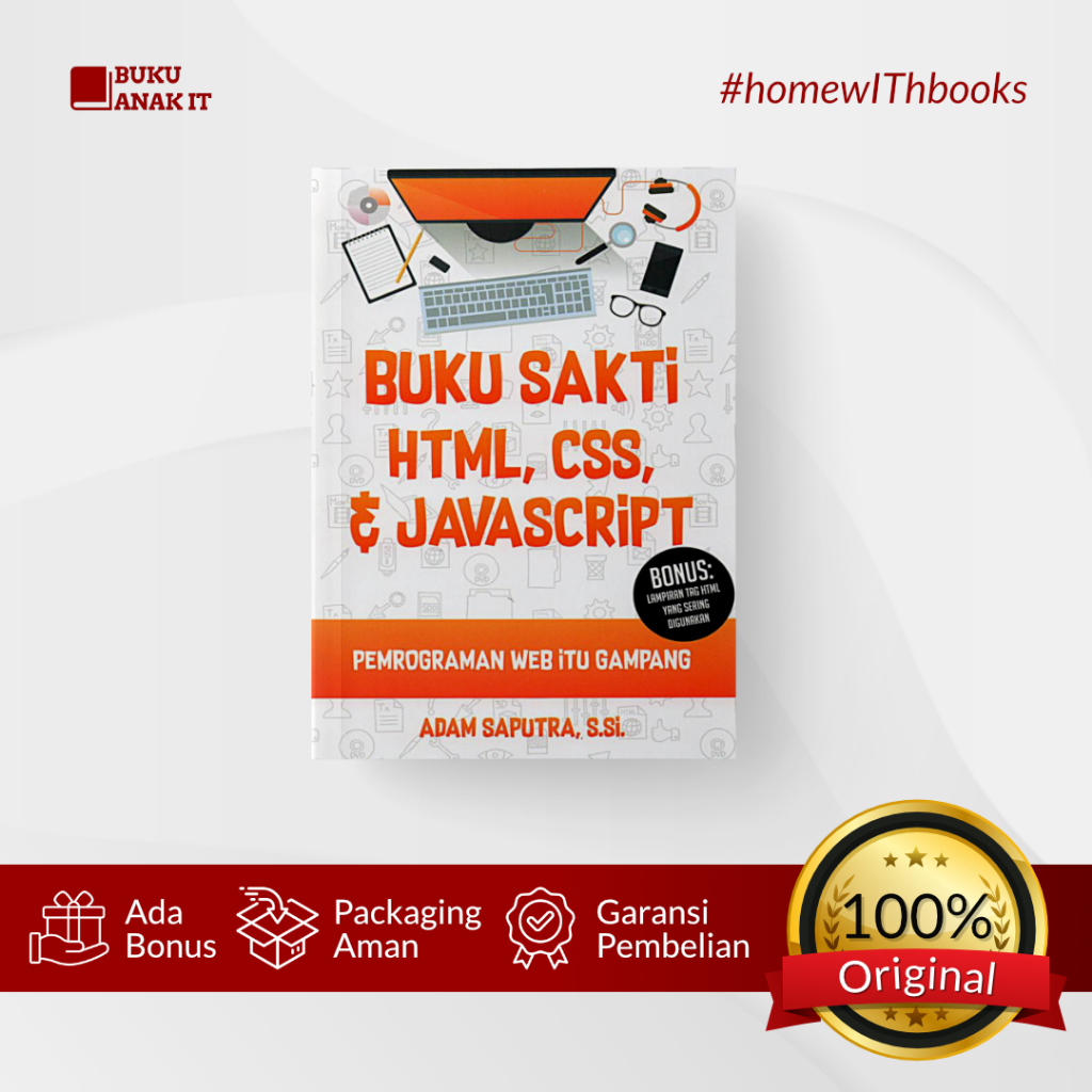 Jual BUKU SAKTI HTML CSS JAVASCRIPT PEMROGRAMAN WEB ITU GAMPANG