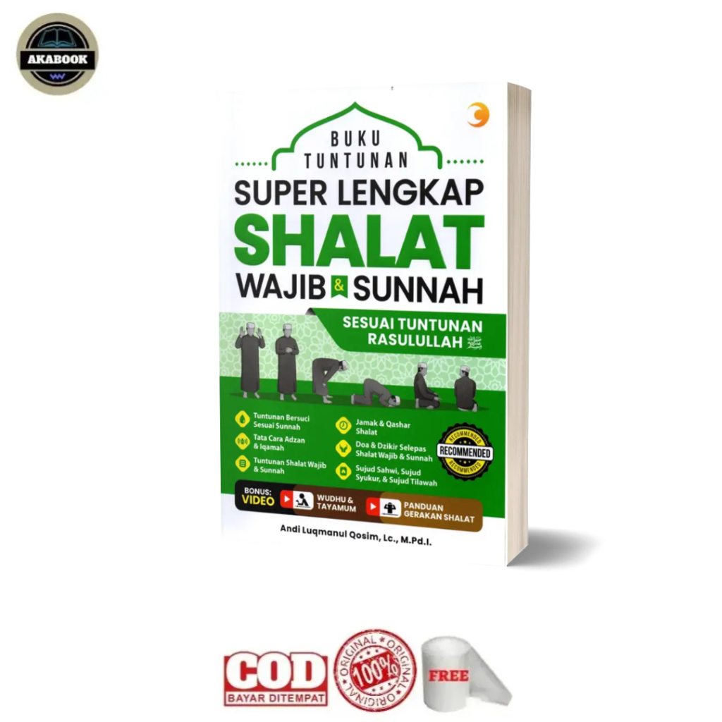 Jual Buku Tuntunan Super Lengkap Shalat Wajib Sunnah CAESAR Shopee