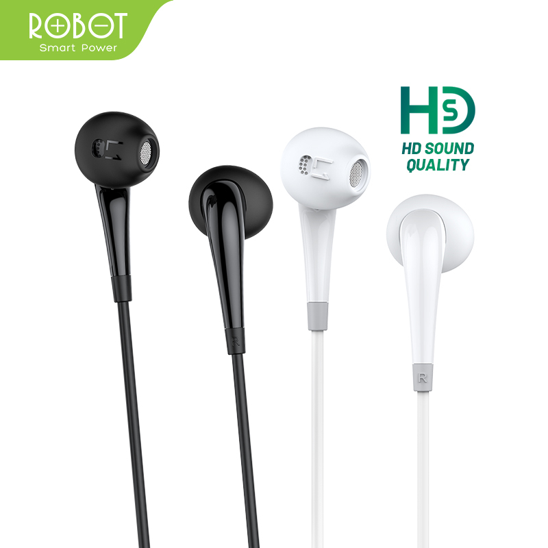 Jual ROBOT Headset Kabel Headset Android Earphone RE701 Headset Wired