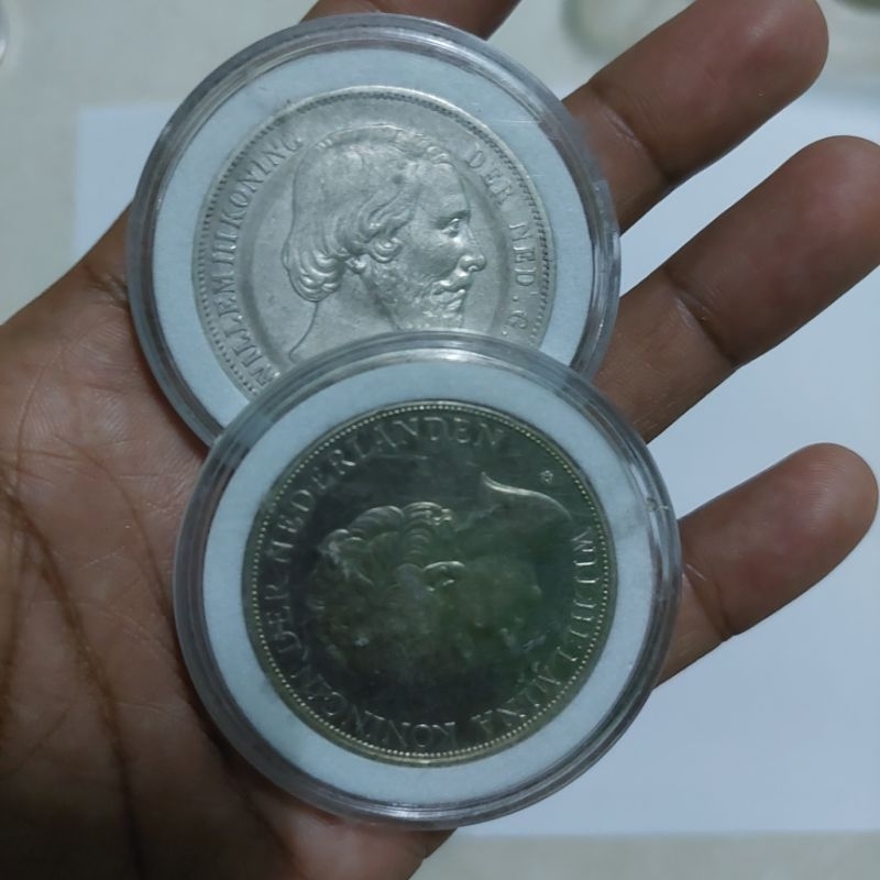 Jual Koin Gulden Wilhelmina Original Free Kapsul Shopee Indonesia