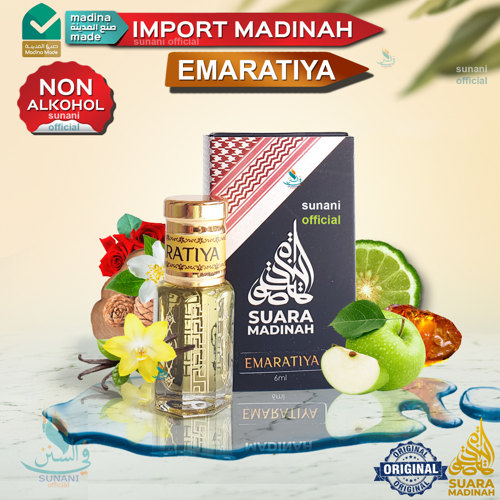 Jual PROMO PARFUM EMARATIYA SUARA MADINAH Shopee Indonesia