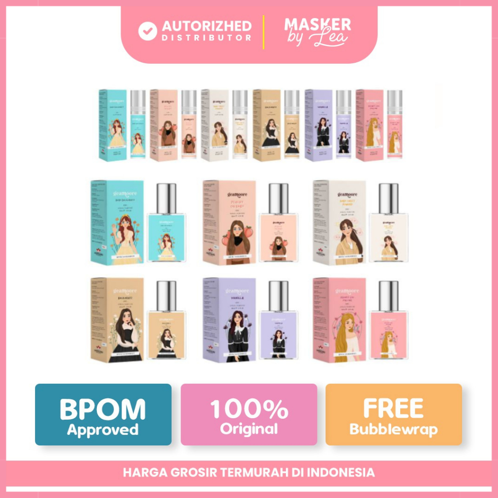 Jual Geamoore Bpom Parfum Geamoore Roll On Inspiered Parfum Ml