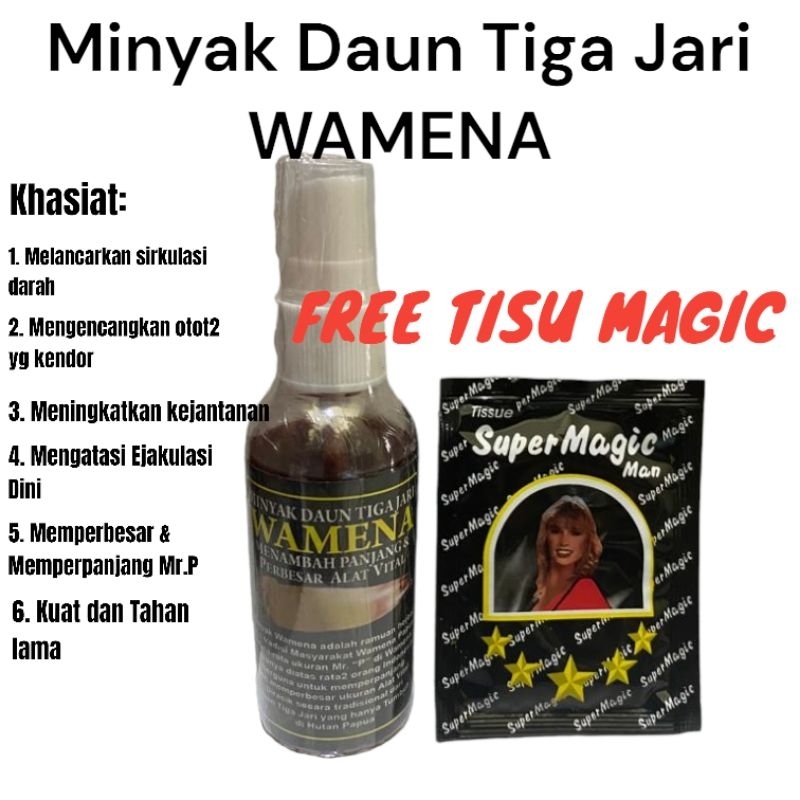 Jual Minyak Wamena Daun Tiga Jari Original Shopee Indonesia