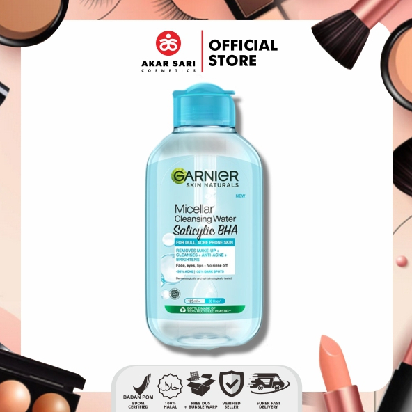 Jual GARNIER MICELLAR WATER SALICYLIC BHA Pembersih Wajah Makeup