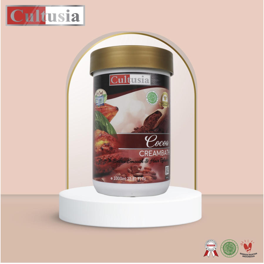 Jual Cultusia Hair Creambath Cocoa Liter Shopee Indonesia