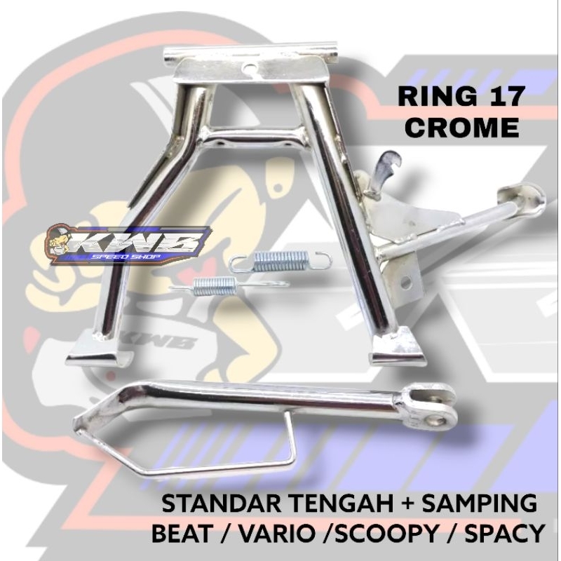 Jual Standar Jagrak Jagang Tengah Set Samping Pnp Honda Beat Scoopy