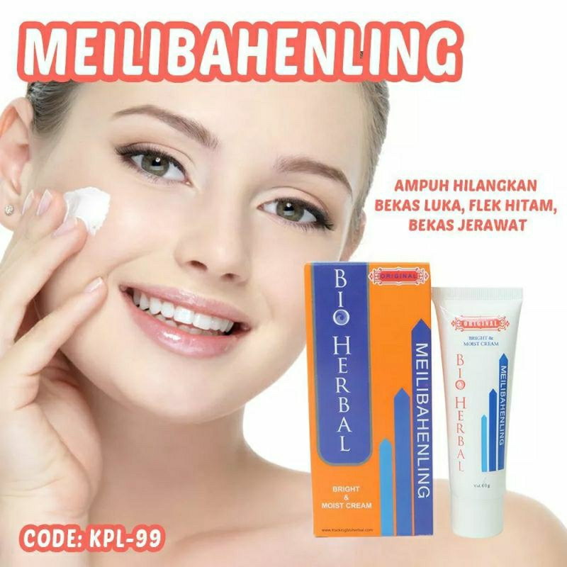 Jual Cod Meilibahenling Bio Herbal Cream Meili Beauty Obat Penghilang