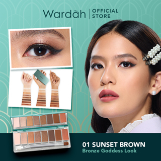 Jual Wardah Exclusive Eyeshadow Palette 9 Warna Pigmented Yang Tahan